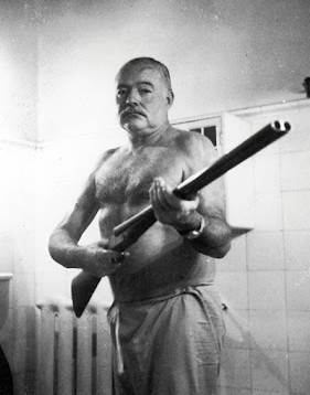 Literaturnobelpreisträger 1954; copyright: National Archives and Records Adminiostration/Public Domain