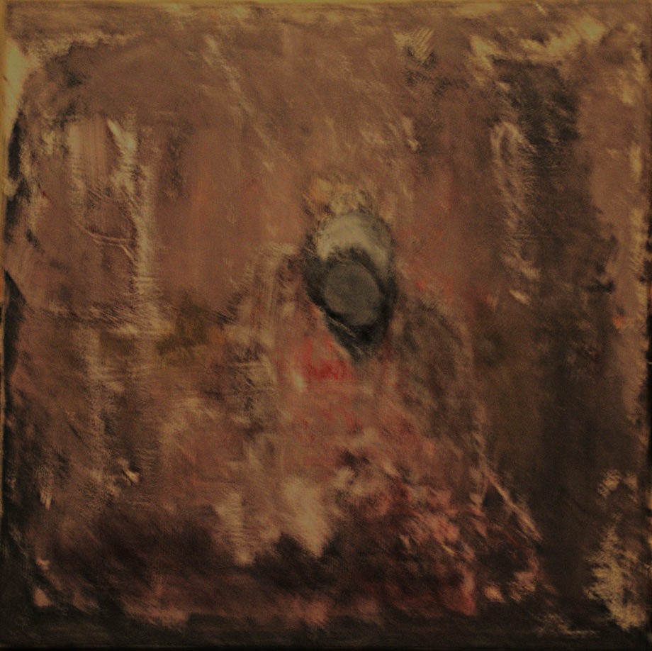 Desir noir, Acryl auf Leinwand, 83x83, 2017