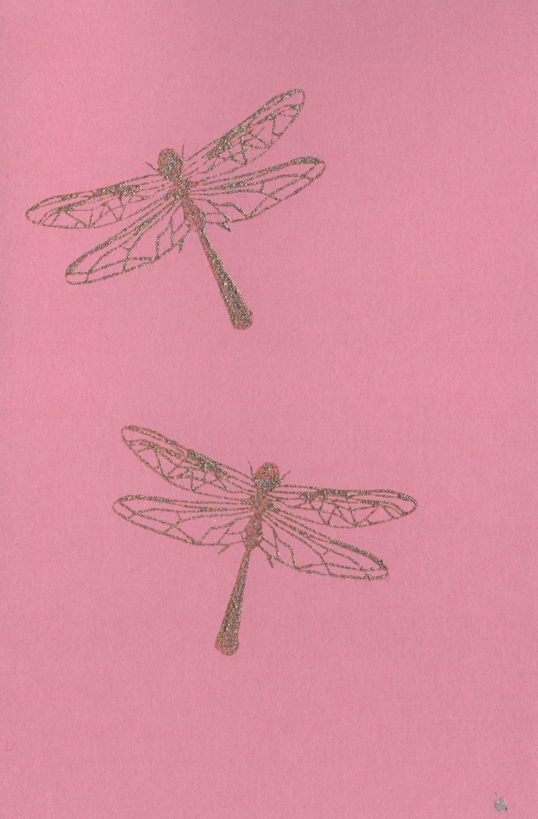 Libellen rosa C6, 3 Euro
