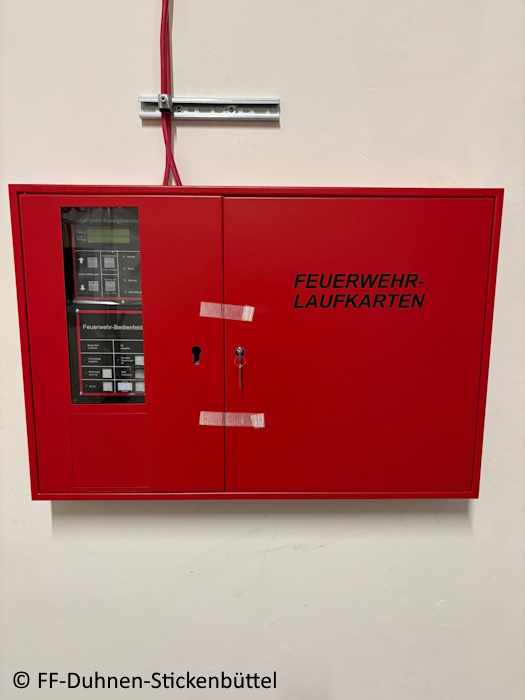 Die Gebäude-Brandmeldeanlage  © FF-Duhnen-Stickenbüttel