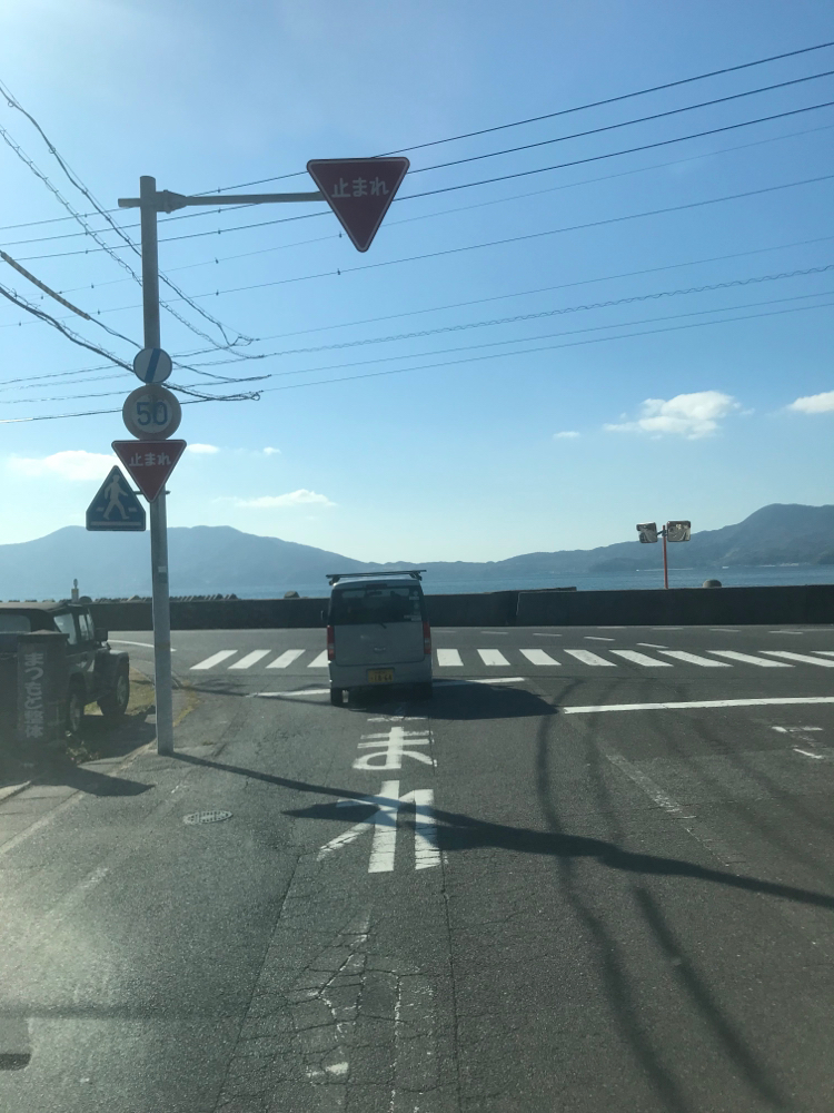 周防大島の道路