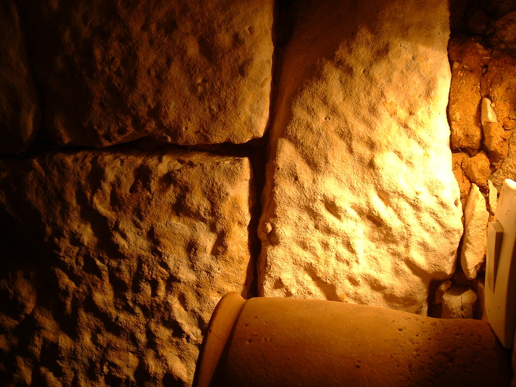 Ambiance gîte "la tuile à loups" - les murs en pierres