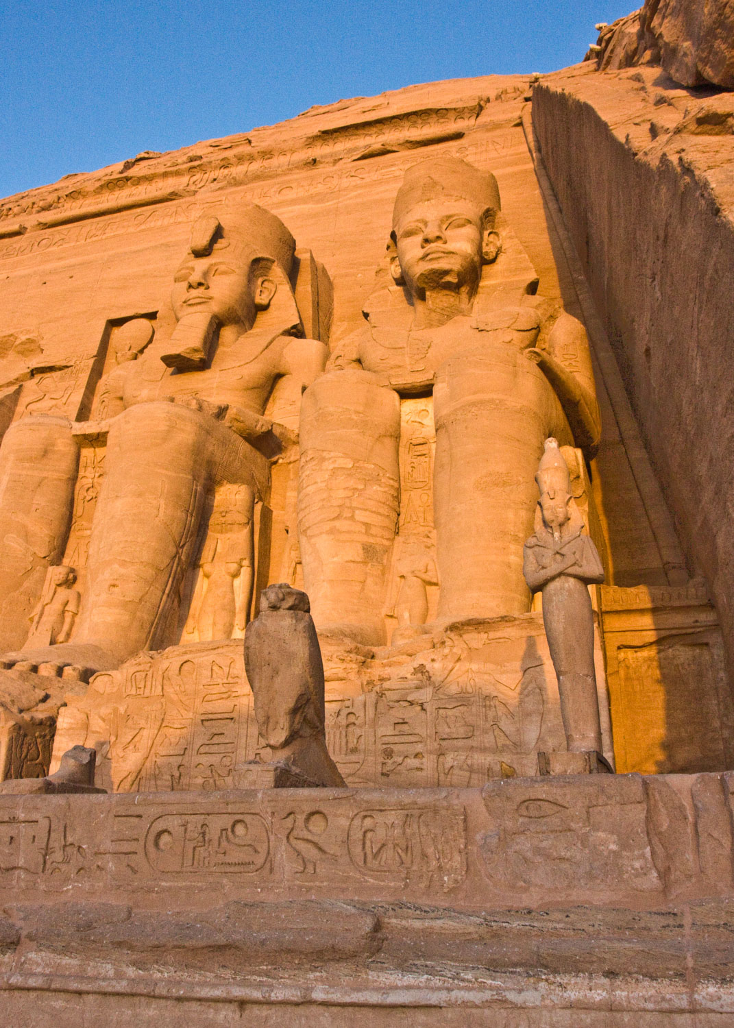 A comme Amour - Ramsès II et Nafertari © Michel