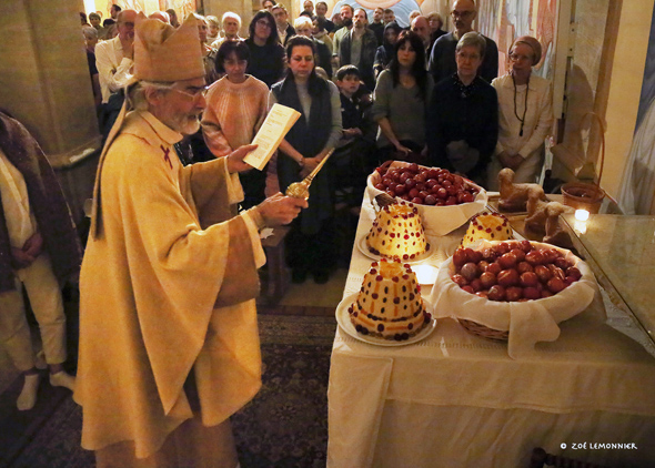 Bénédiction des oeufs et de la paska 