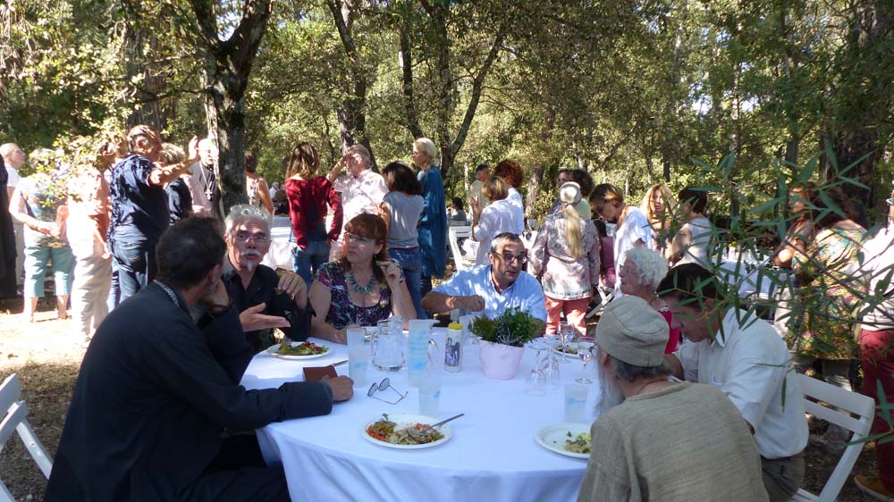 Déjeuners et dîner autour...