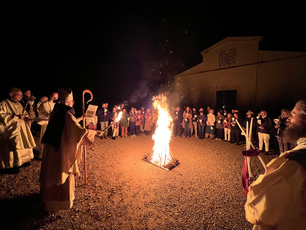 Bénédiction du Feu Nouveau