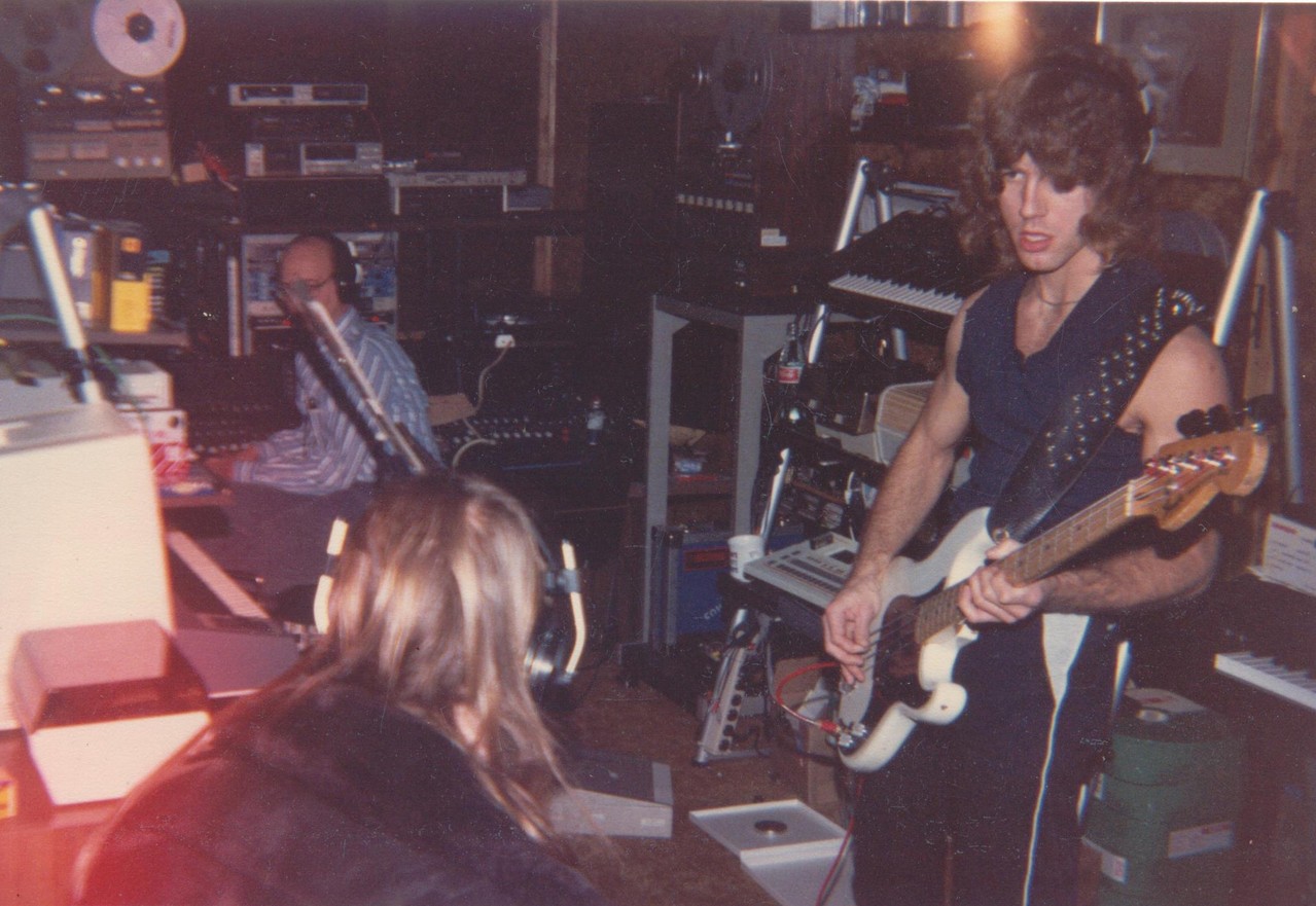 Kevin Laying BASS Tracks for EVERY DOG