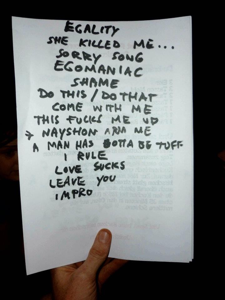 Setlist 2011