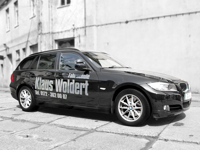 folien-fabrik / Fahrschule Woldert / Fahrzeugbeschriftung
