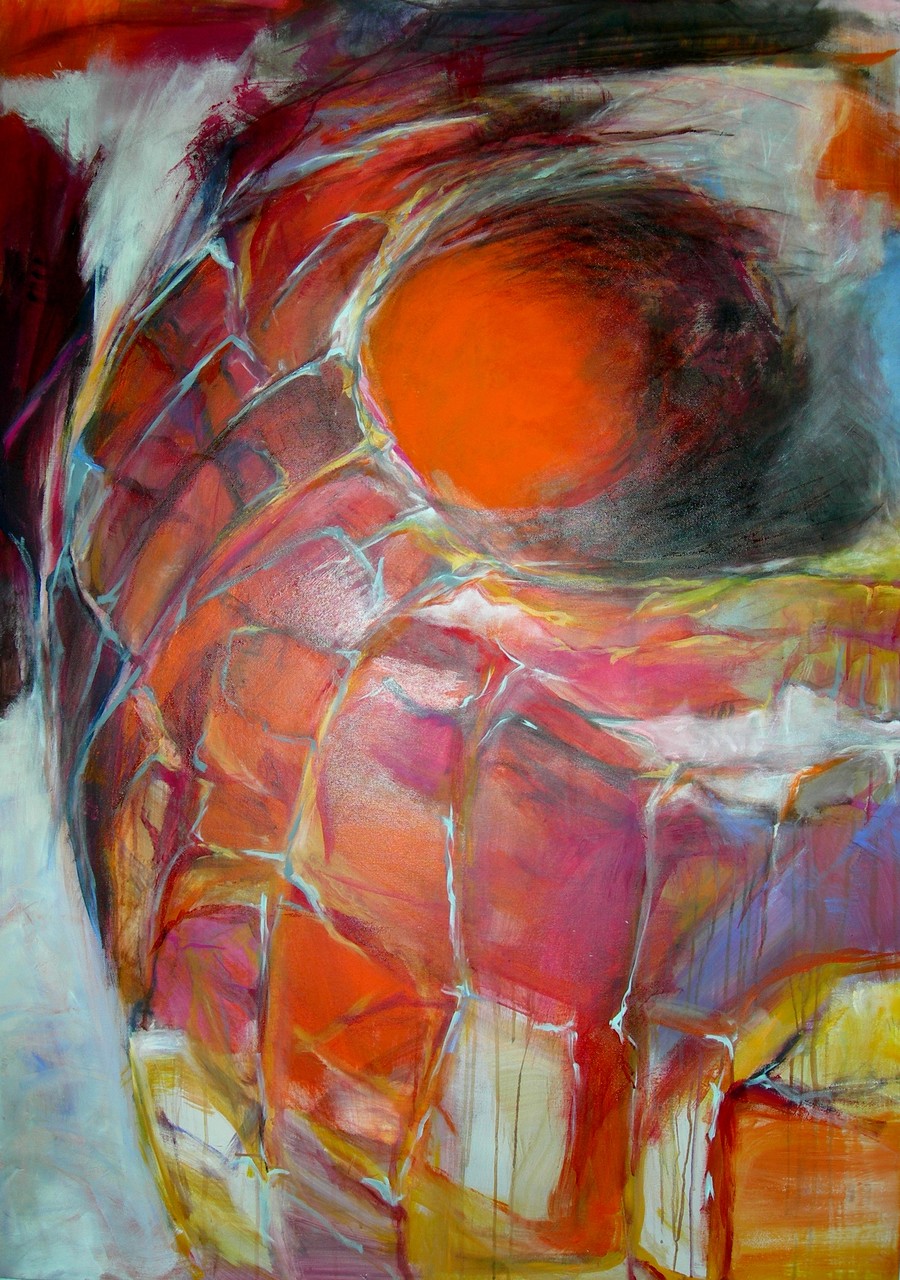 Sog  |  100 x 140  |  Acryl auf Leinwand  |  2011