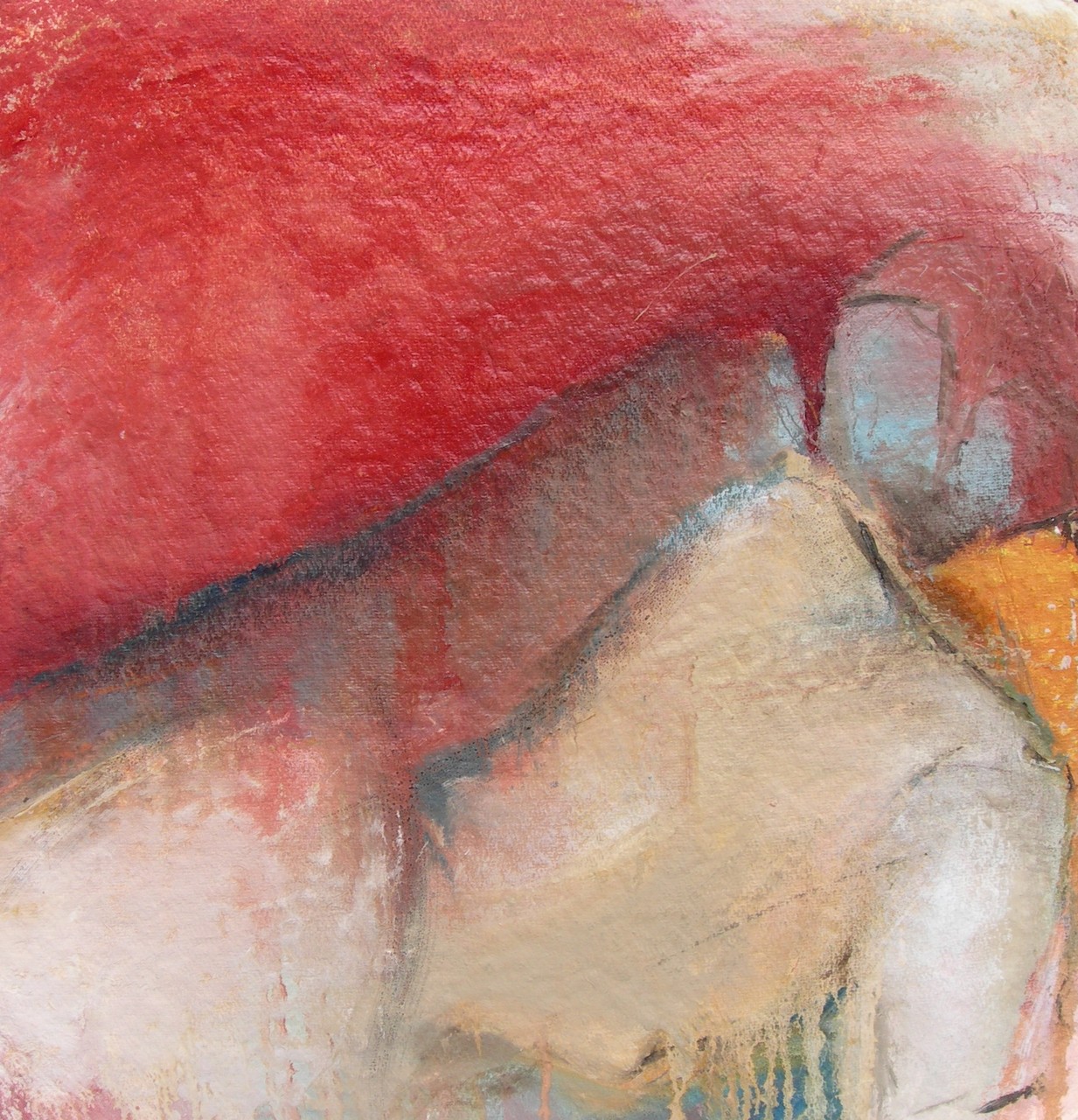Paar  |  Öl auf Bütten  |  50 x 50  |  2013