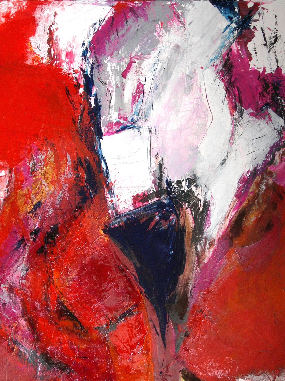 Hitze  |  70 x 90  |  Acryl auf Leinwand  |  2006
