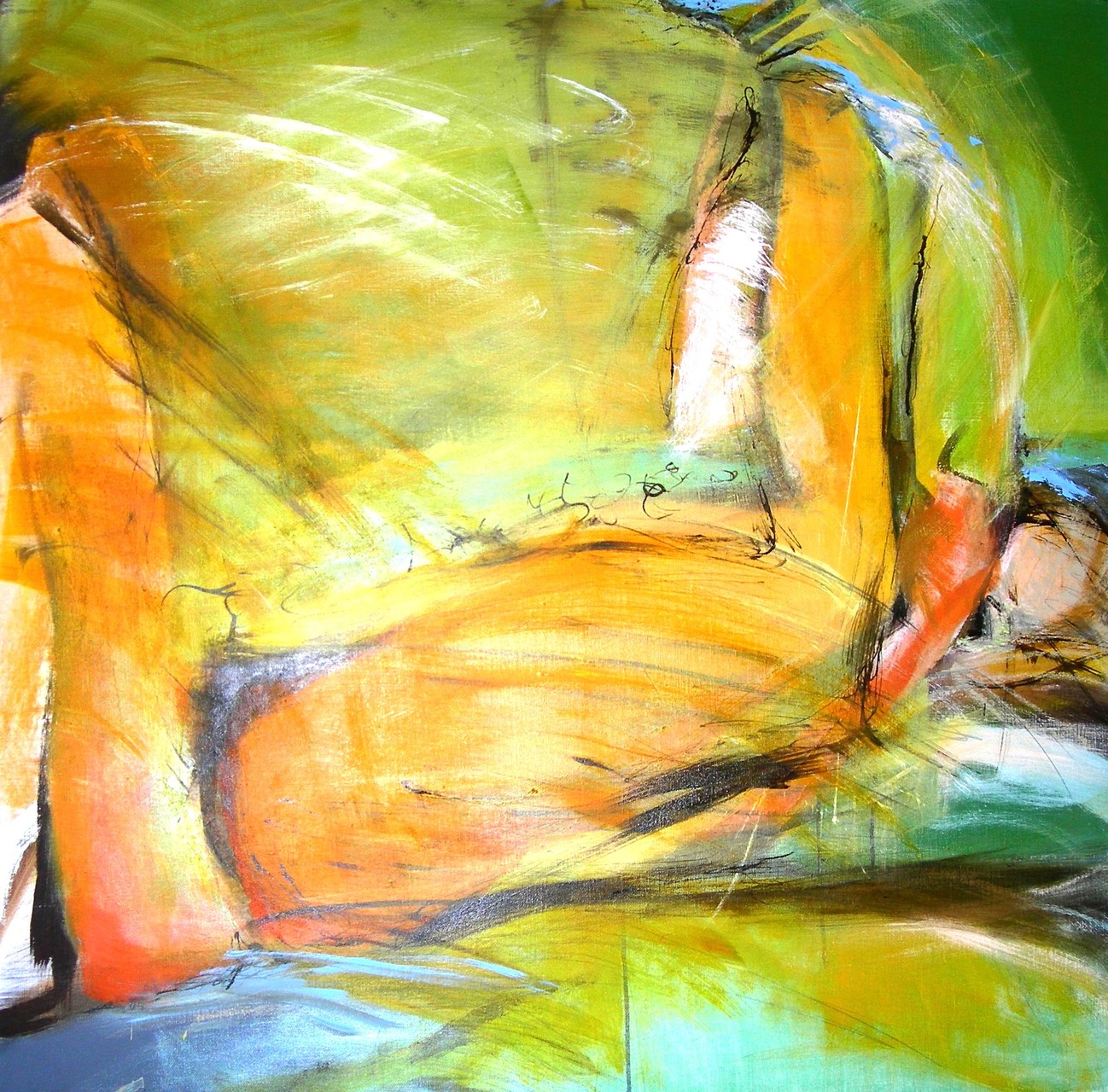 Balance  |  100 x 100  |  Acryl auf Leinwand  |  2010