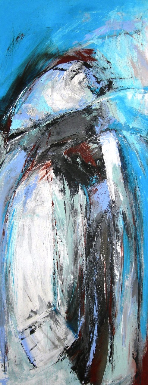 Eiszeit  |  Acryl auf Leinwand  |  60 x 130  |  20099
