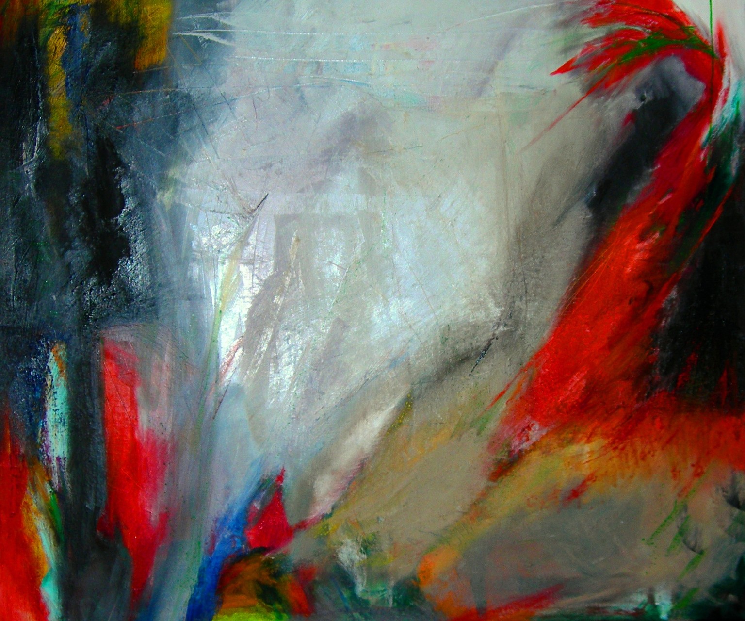 Kristallklar  |  100 x 100  |  Öl auf Leinwand  |  2011