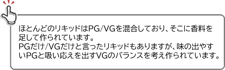 PGとVGの説明