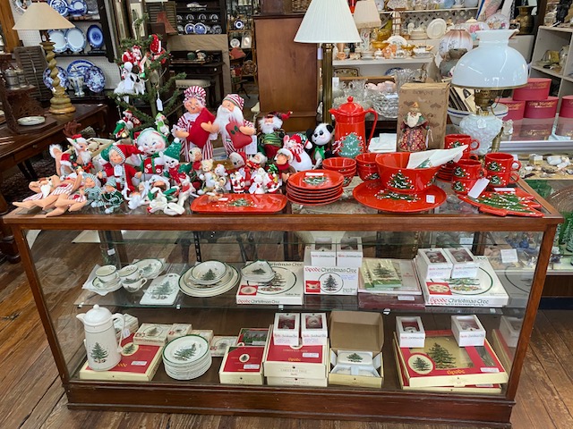 Spode Christmas China and Annalee Christmas Collectibles