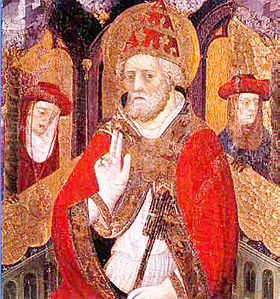 Représentation de l'antipape Benoît XIII