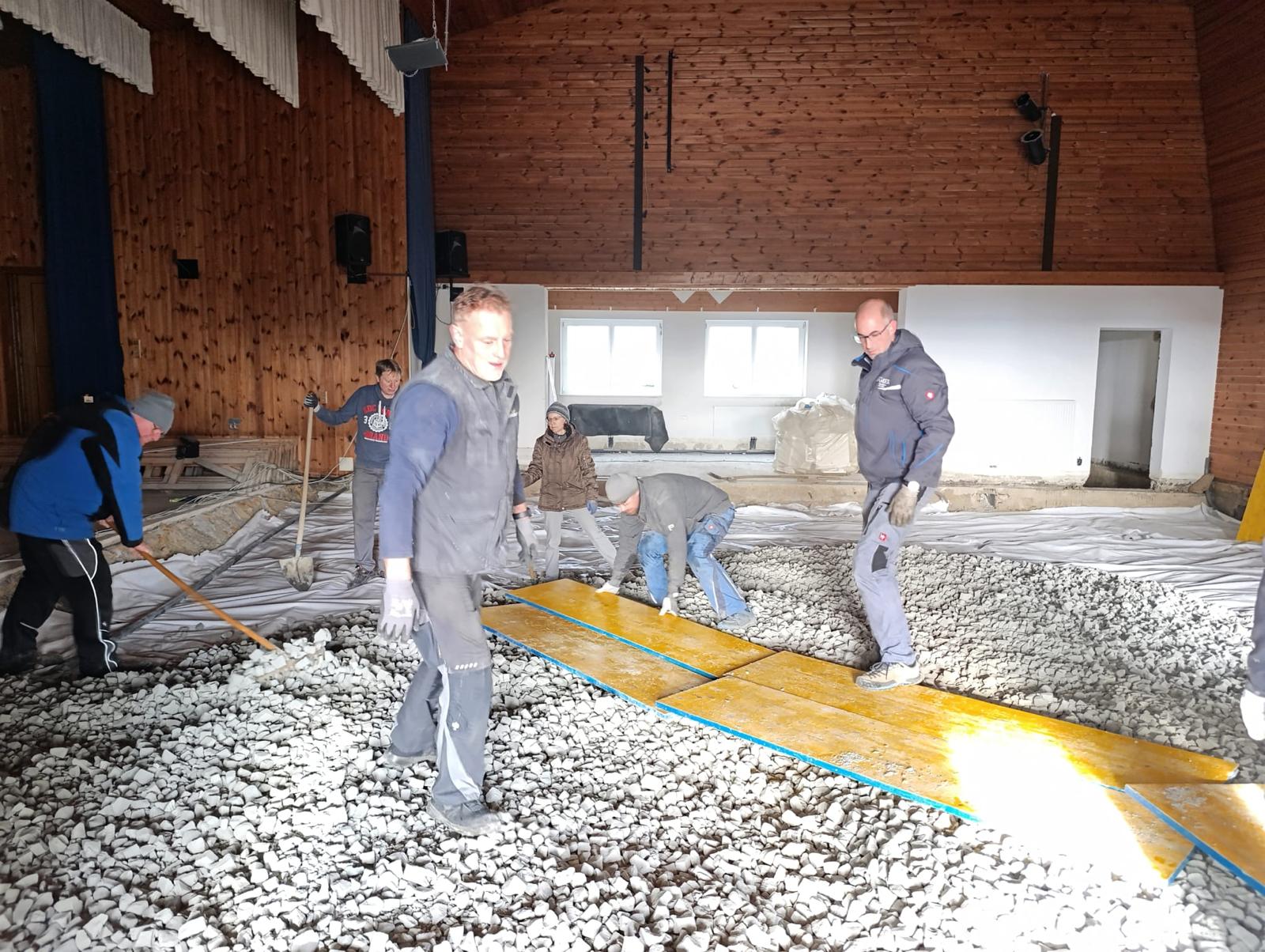 Baustellen-Update Musikheim