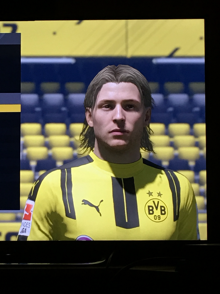 "Startgesicht" des Karriere-Pro, FIFA 17