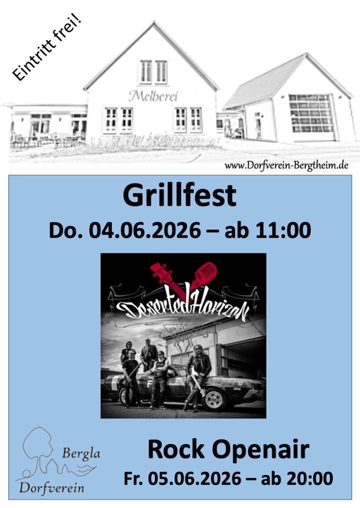 04.-05.05. Grillfest und Rock Openair