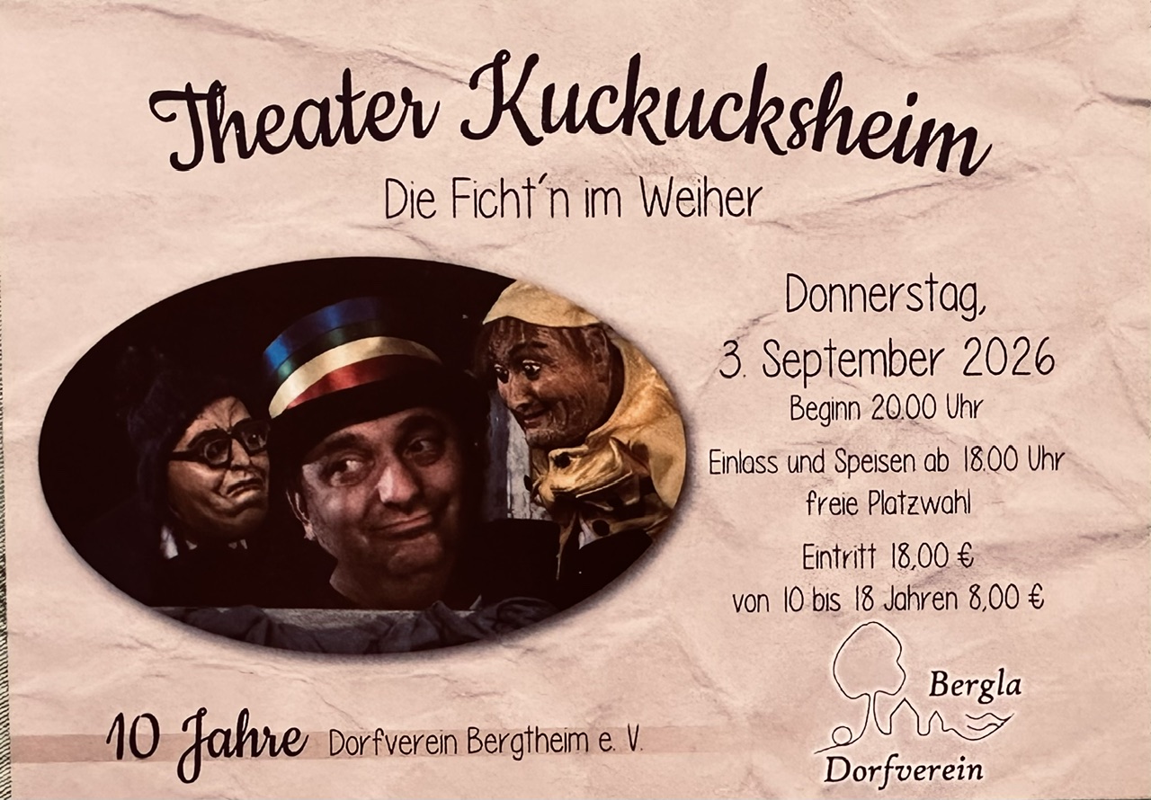 Bergla Kerwa: Die Ficht'n im Weiher vom Theater Kuckucksheim