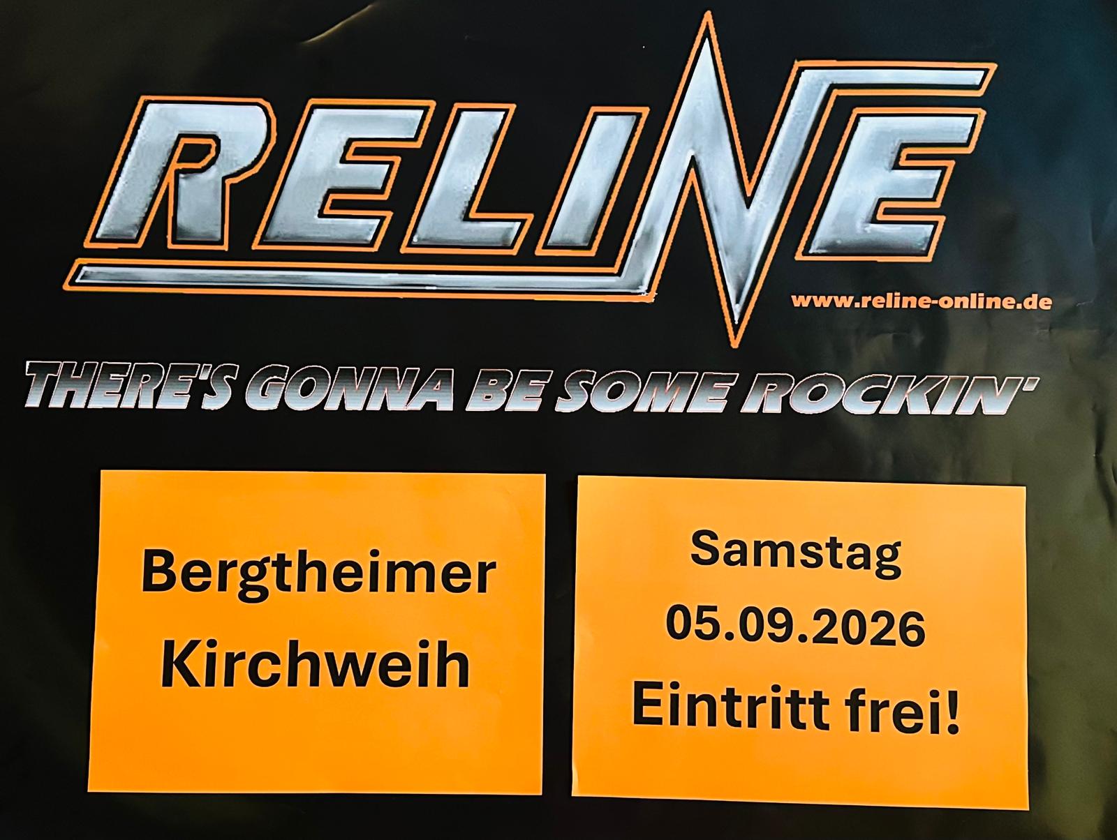 Kerwa 2026 mit Reline am Samstag