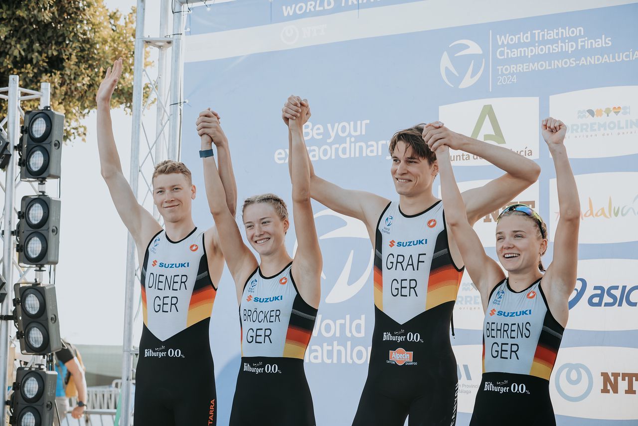 Julia Bröcker wird Vizeweltmeisterin beim Mixed Relay der U23 WM