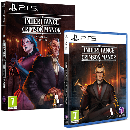 The Inheritance of Crimson Manor -Victorian Edition- Out now.