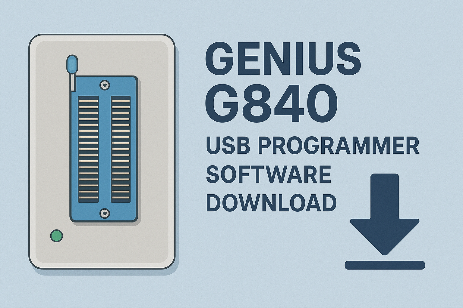 Genius G840 USB Programmer Software Download