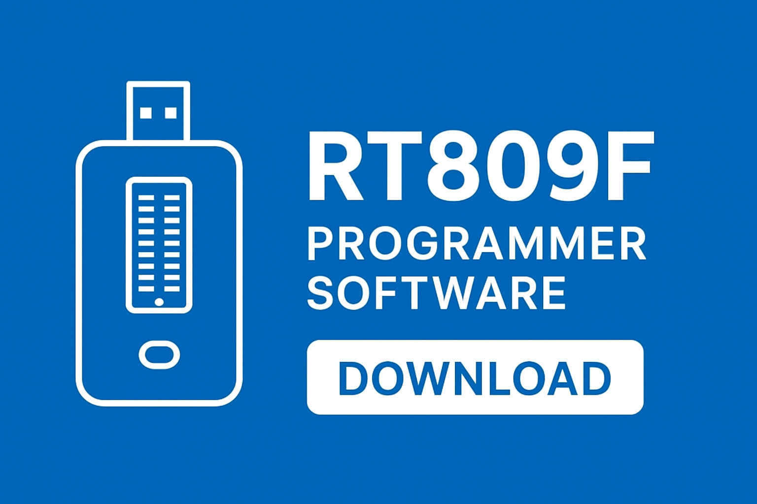 RT809F Programmer Software