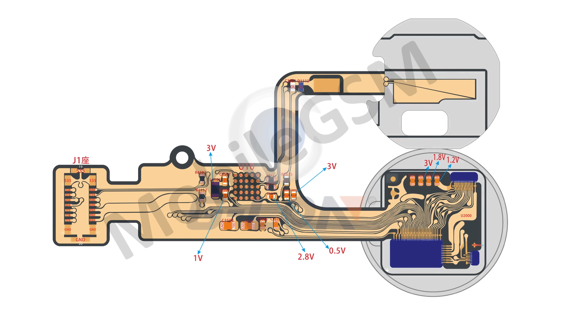 iPhone 7 Schematic and arrangement of parts - Schematic Diagram