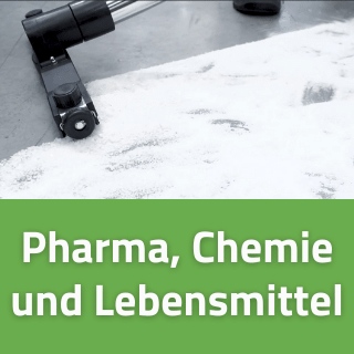 Industriesauger für Pharma, Chemie und Lebensmittel