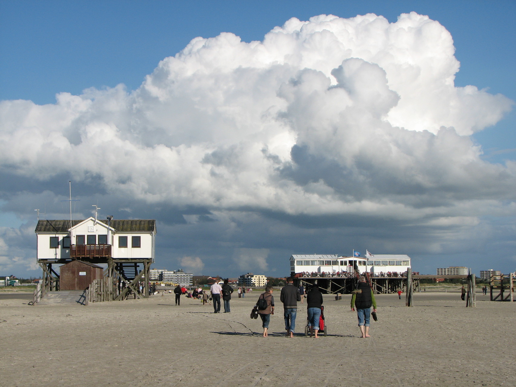 Pfahlbauten - St. Peter-Ording