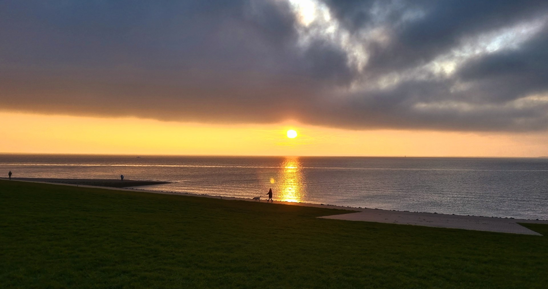 Abendstimmung an der Nordsee