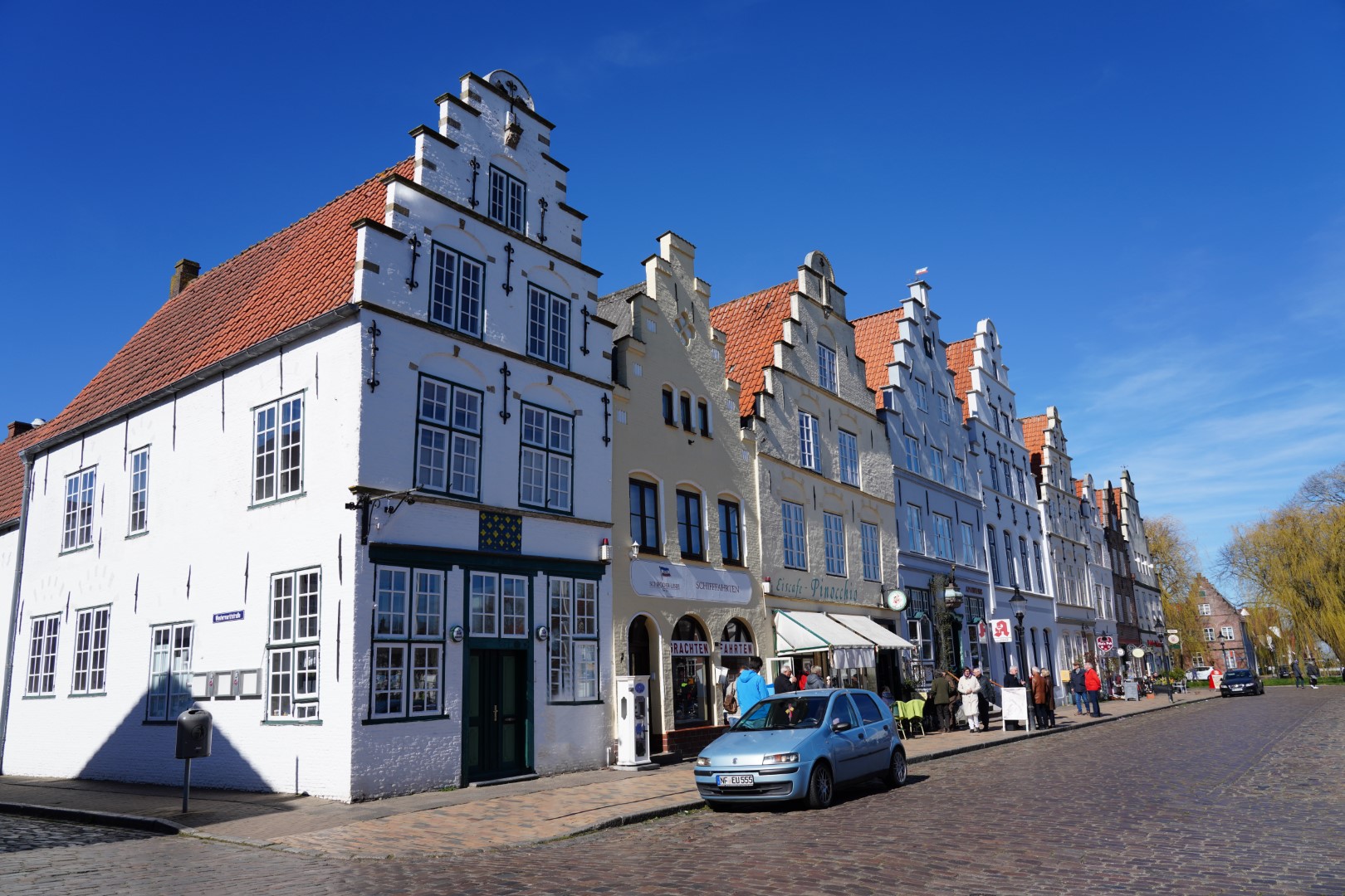 Giebelhäuser in Friedrichstadt