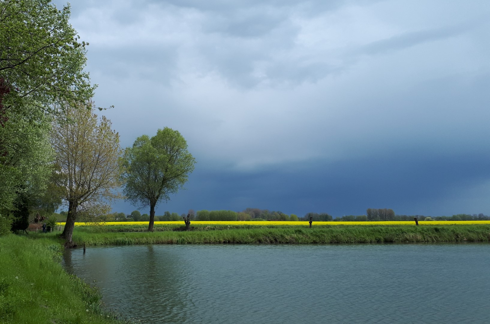 vor dem Gewitter
