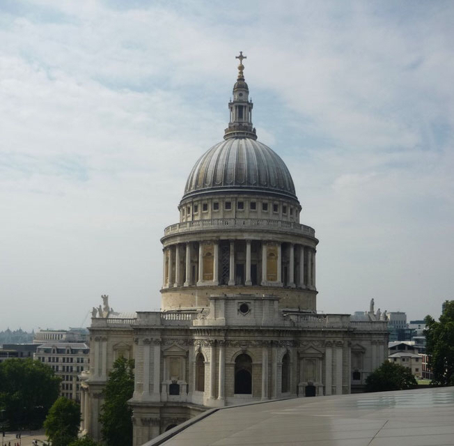 Hidden Gems London - Rooftop of the Shopping Mall One New Change (St Pauls Cathedral)