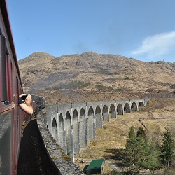 Eine Zugfahrt mit dem echten Hogwarts Express