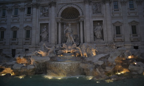 Trevi Brunnen in Rom (Rom 3 Tage)