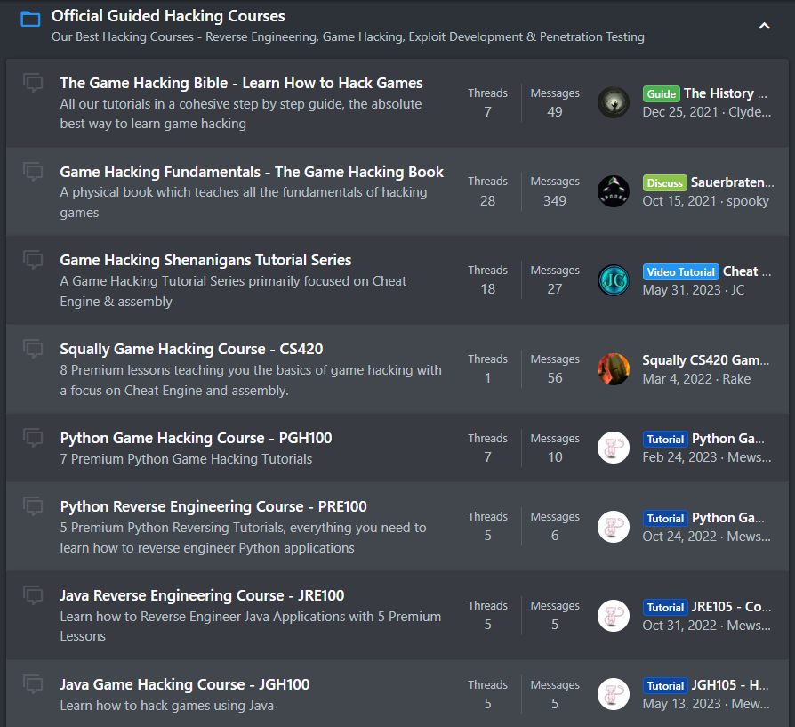 GuidedHacking.com Is Awesome