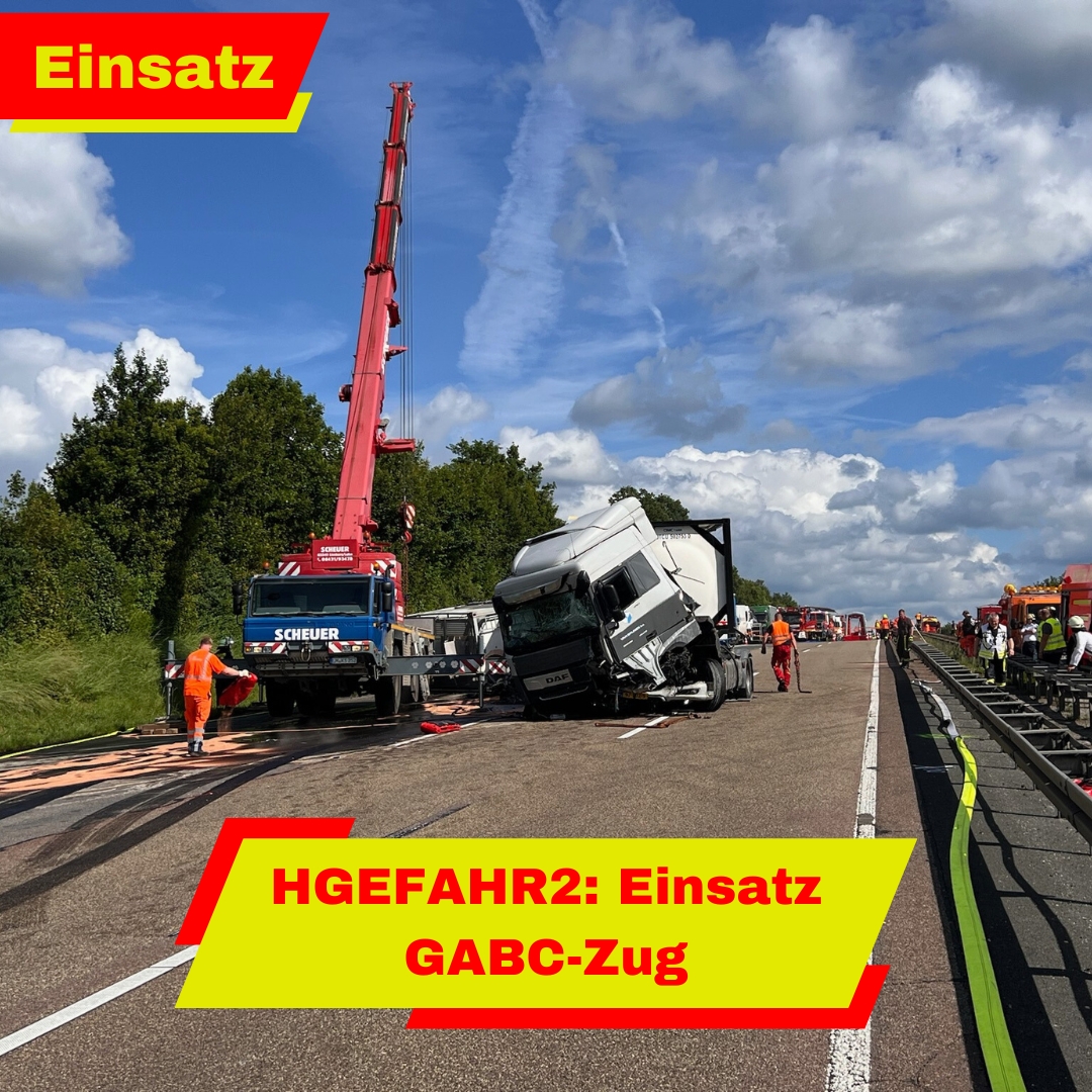 Gefahrguteinsatz A3, Höhe Werschau