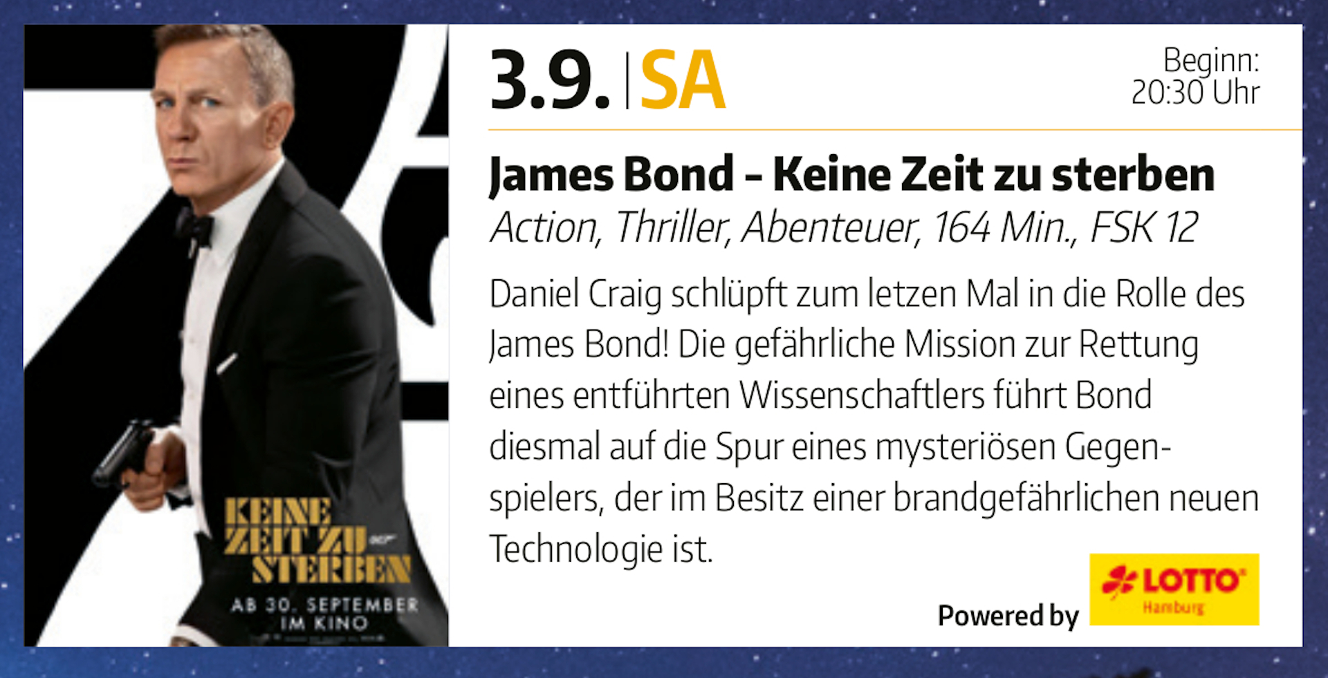 Hinweis im Filmprogramm-Flyer