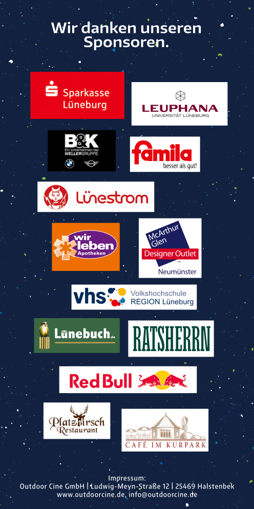 Sponsoren-Nennung im Programm-Flyer