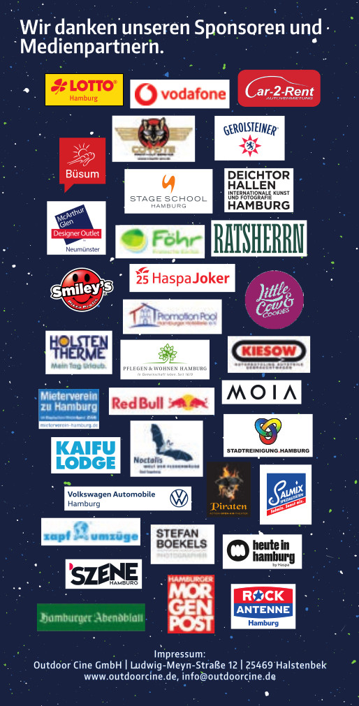 Rückseite vom Filmprogramm-Flyer