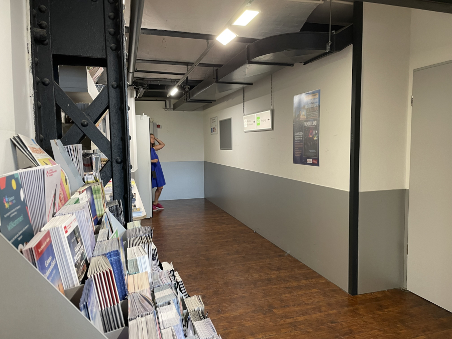 Plakataushang im Eingangsbereich vom Miniaturwunderland