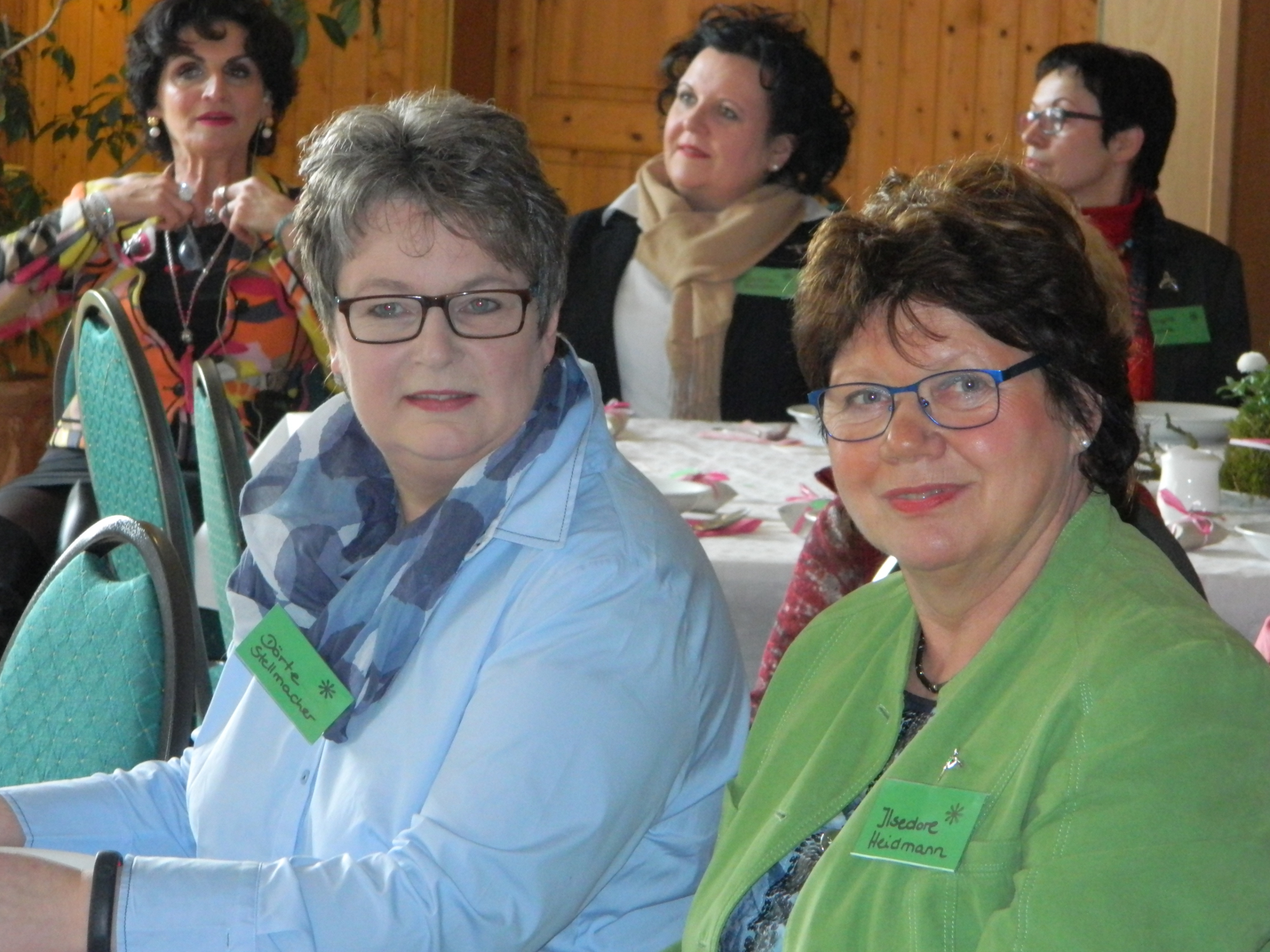 Dörthe Stellmacher und Ilsedore Heidmann