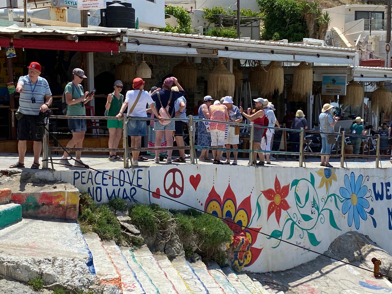 Spuren der Hippies sind überall zu entdecken