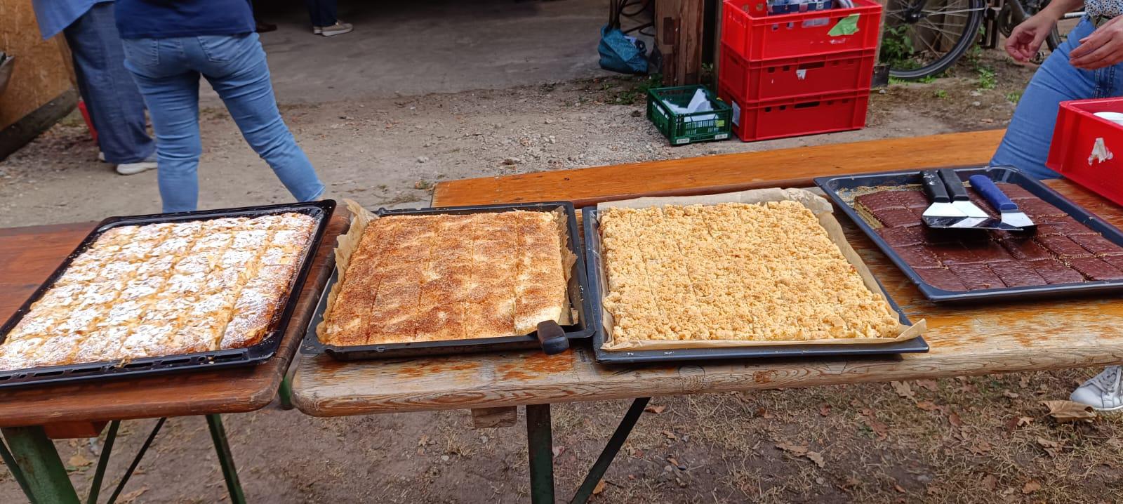 Der Kuchen wartet bereits