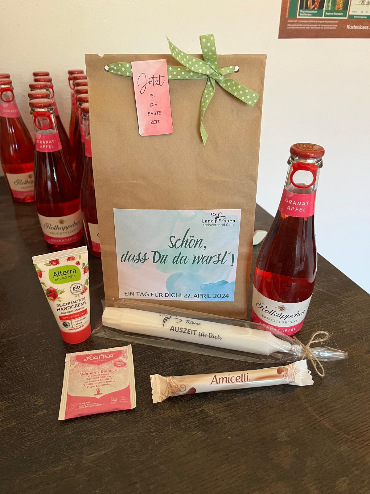Das kleine Give-Away soll zuhause an diesen tollen Tag erinnern und die Eindrücke vertiefen.